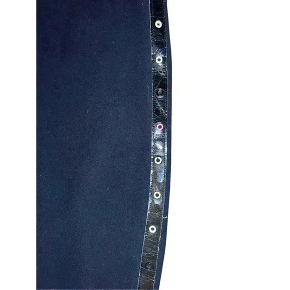 Vgt Retro  ALAIN CHABASON 1970'S/80'S SKIRT black size 38 Minimalist - Picture 4 of 8